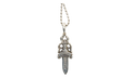 Ball Chain with Dagger Pendant "Silver" CHRM0747