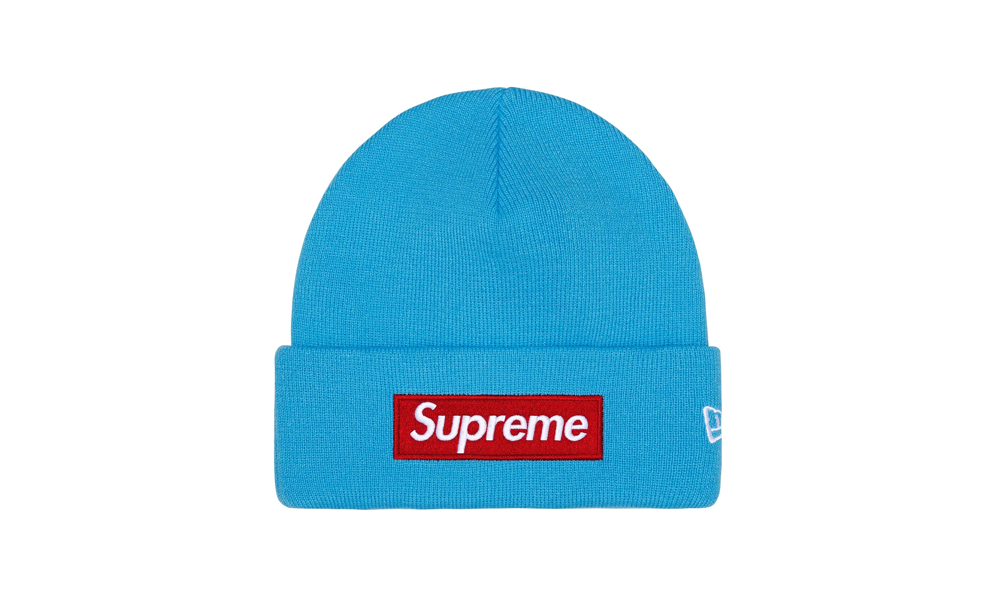 New Era Box Logo Beanie "FW25 - cyan" SU26727
