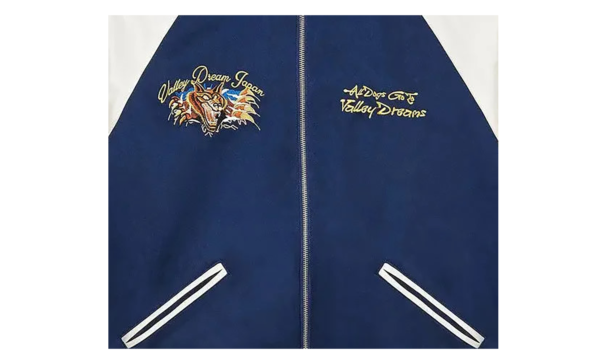 Navy Reverso Sukajan "Navy / Green" VAL151