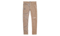 Corduroy Bandana Print Jeans "Olive" P001 CBPO222