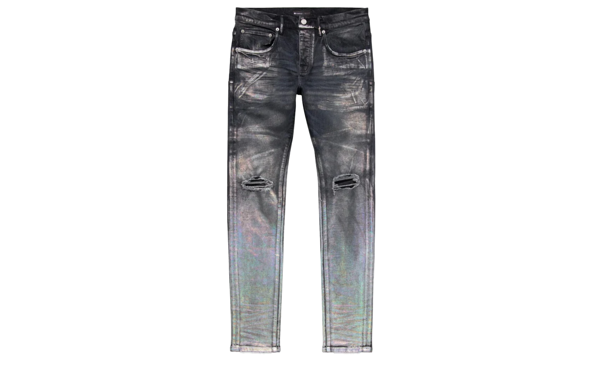 ANTHRACITE HICKORY OVERDYE W IRIDESCENT FOIL "Black" P001 AHOP422