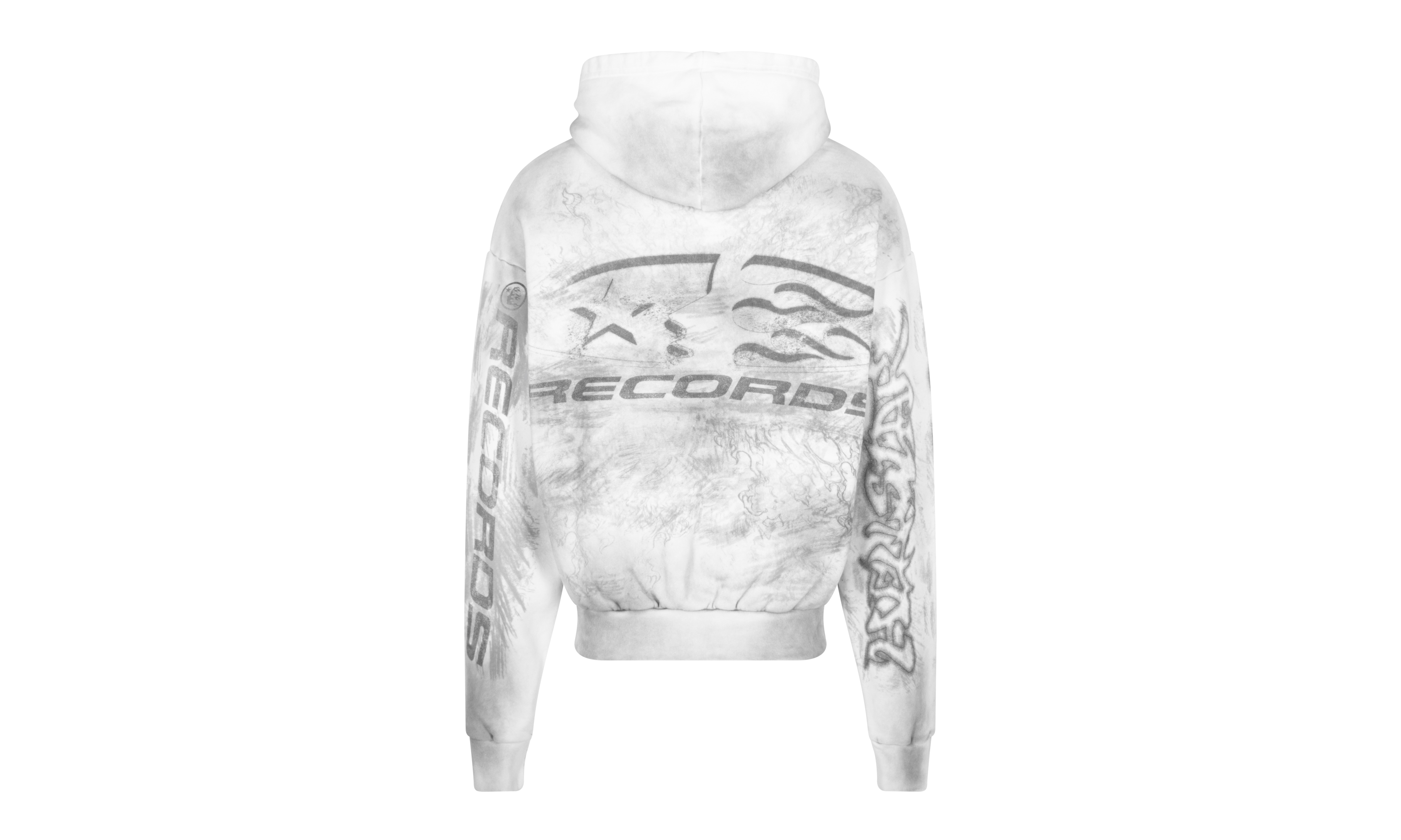 Hstar Records Hoodie "White" HSR016