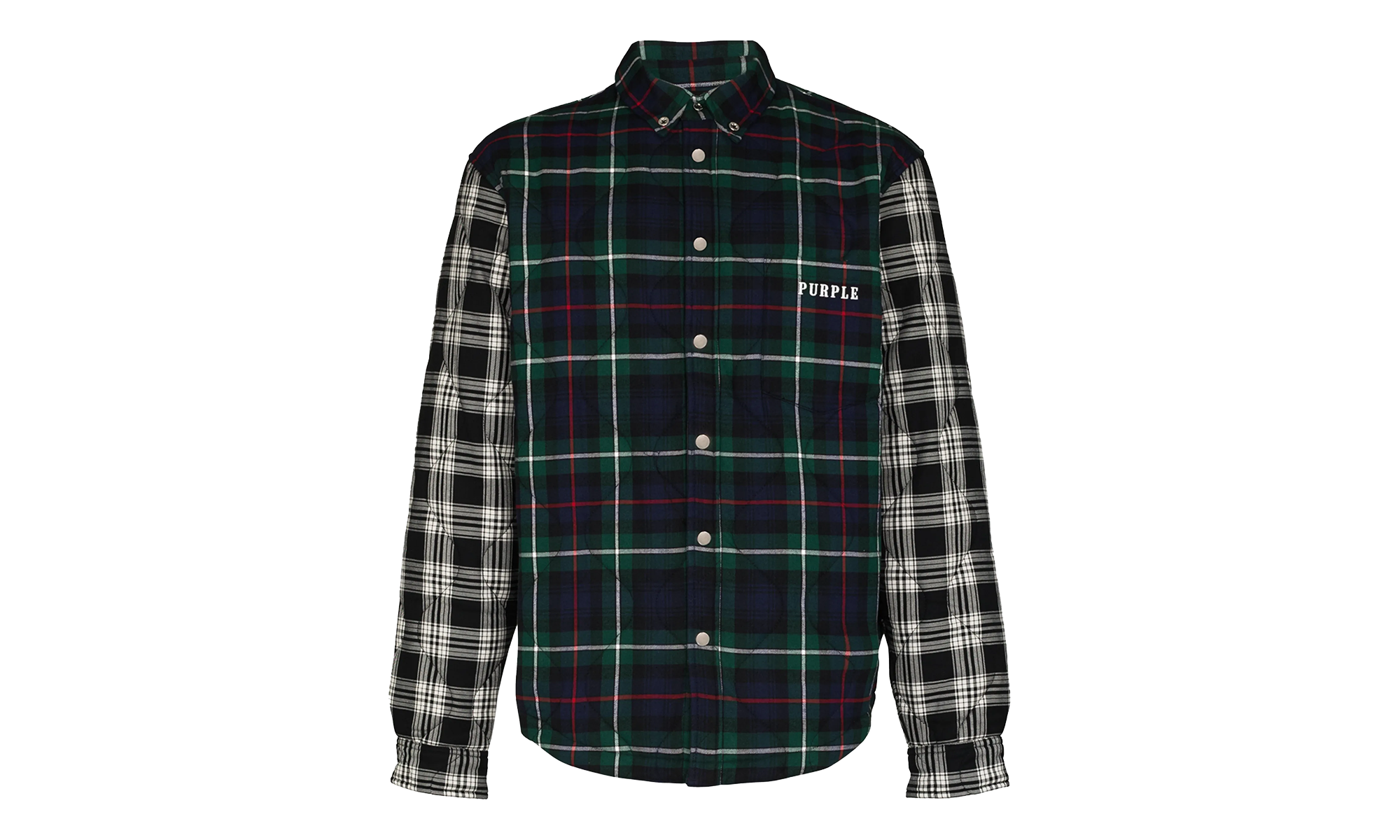 Quilted Plaid Shirt P313 QPGR122