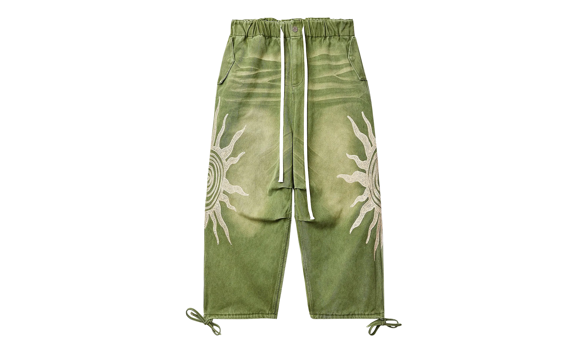 Forest Sun Pants "Distressed Green" VALE 12 001 GN