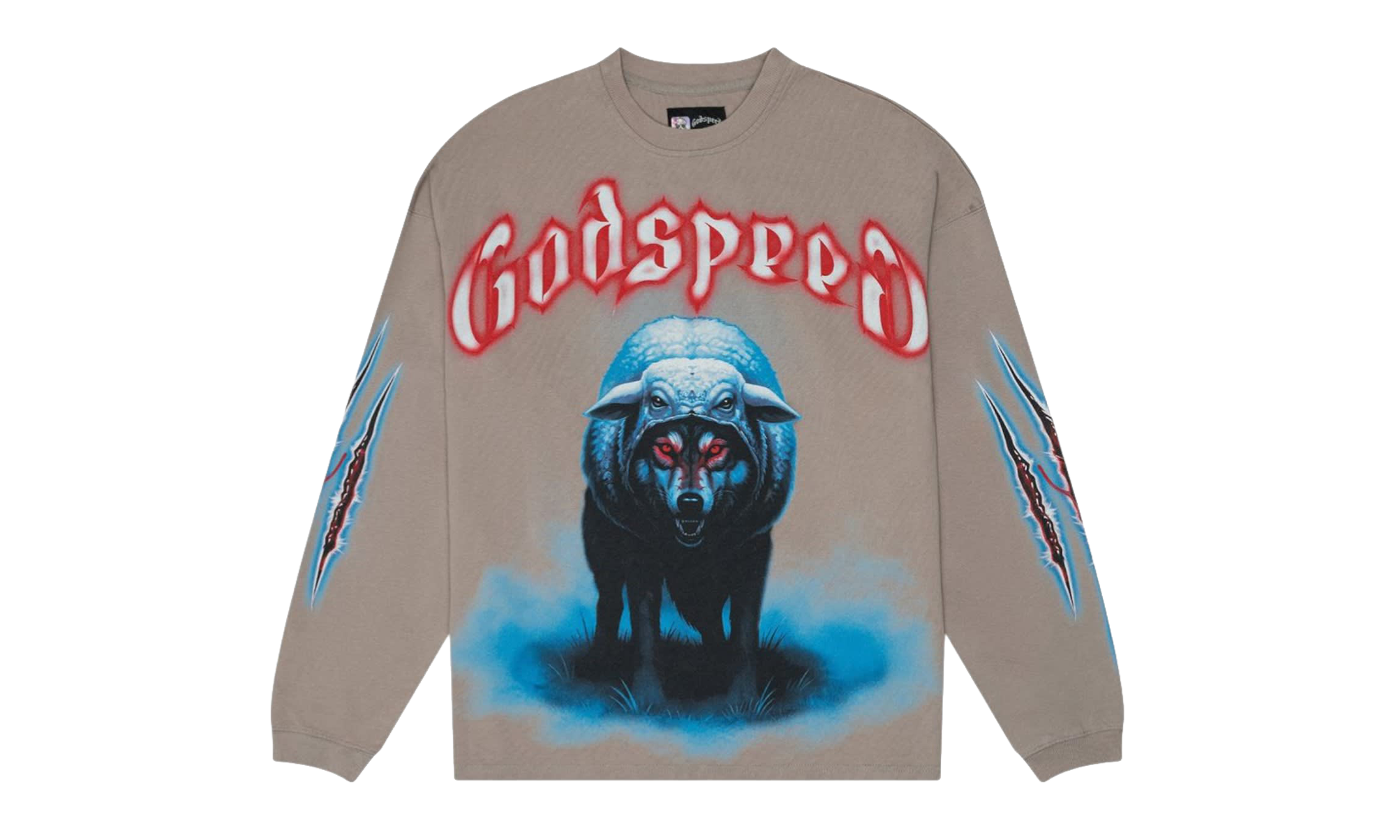 W.I.S.C II LS LONG SLEEVES SWEATSHIRT "Slate Grey" GS127