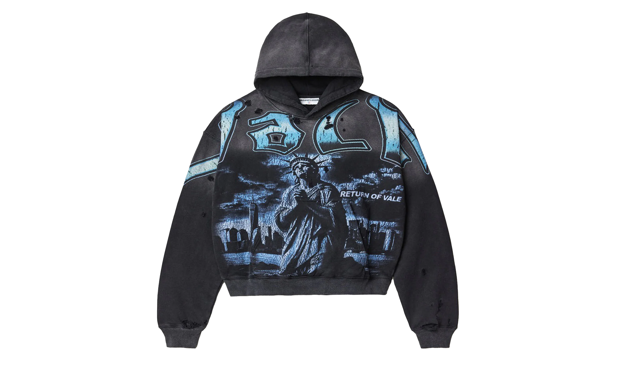 Return Of Vale Pullover Hoodie Black "Black" OSTG-VALVALE