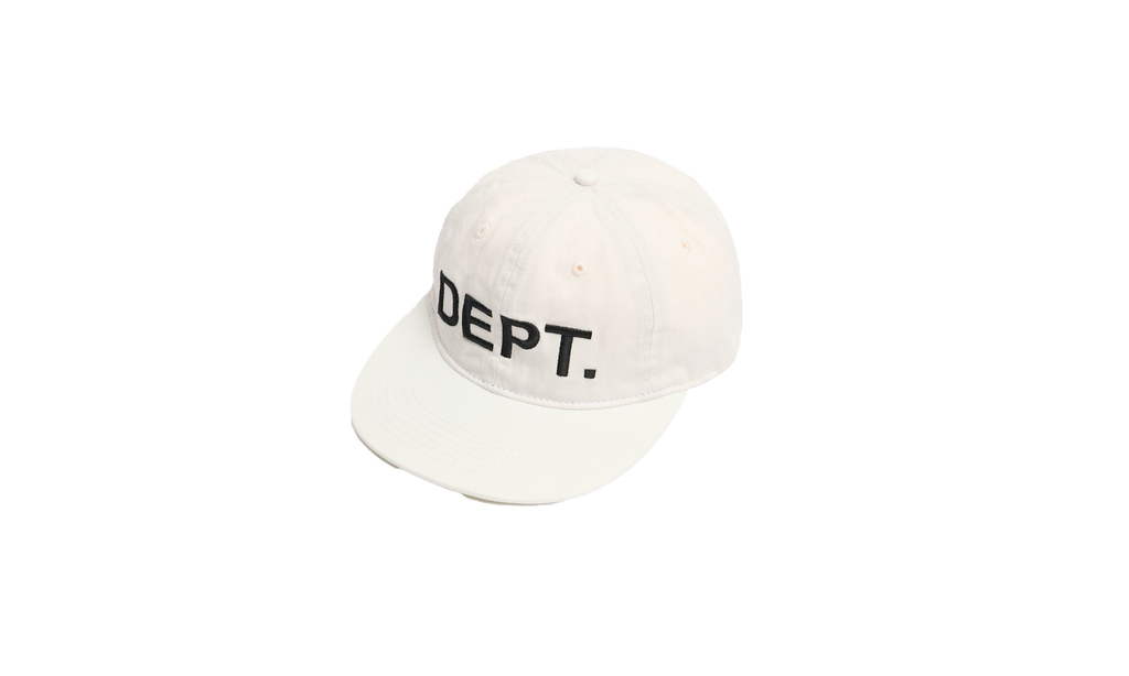 DEPT. Logo Hat "White / Black" 3T1LNTPZ