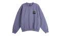 Dice Pig Dyed Crew Sweatshirt "GRAPE" 1915077 GRPE