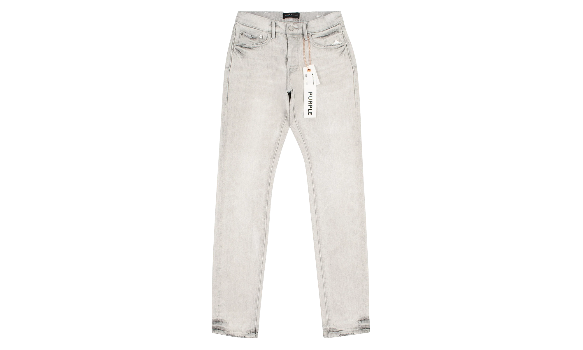 Skinny Coated Denim "Grey" P001 SKLG324