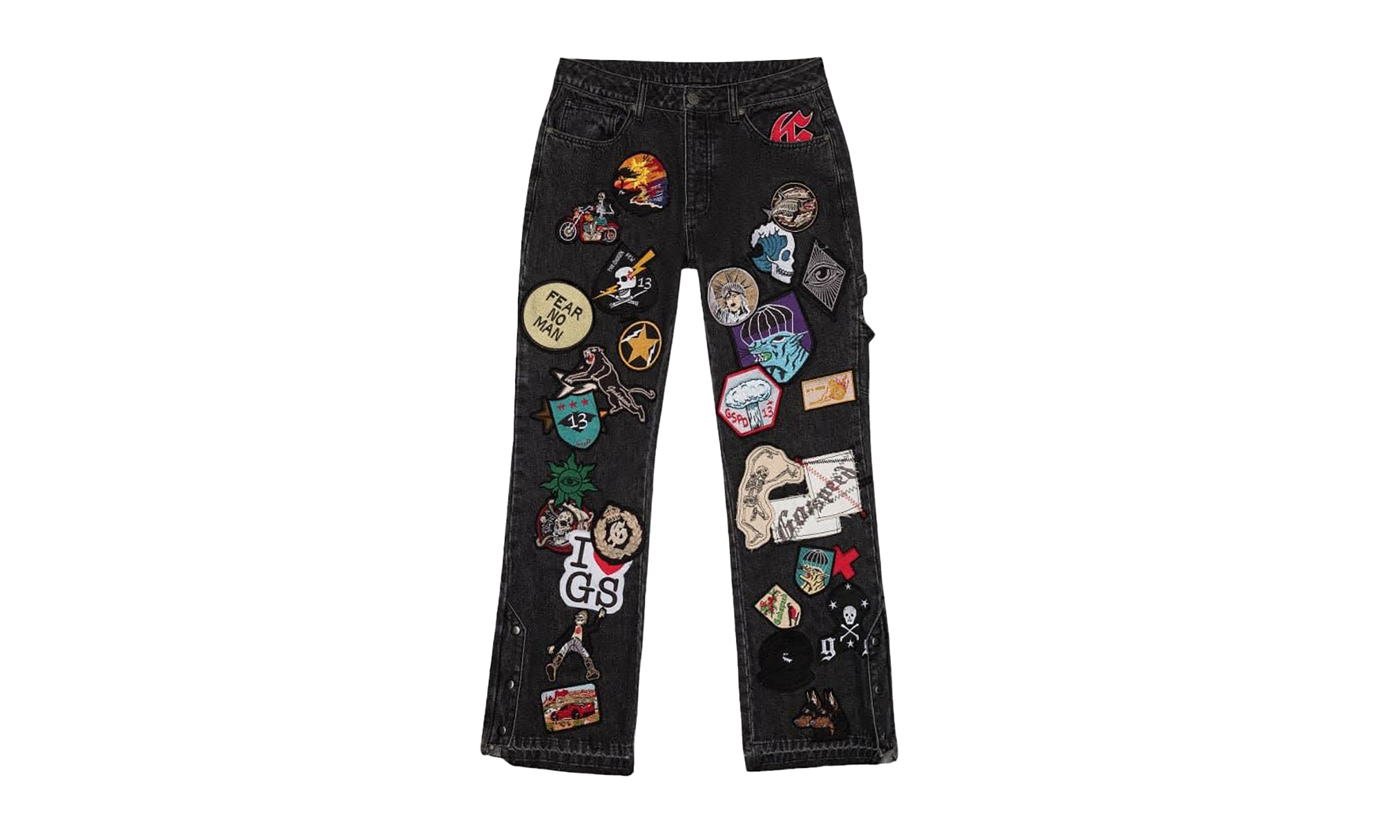 Patchwork Denim "Black" Y9NW59X4