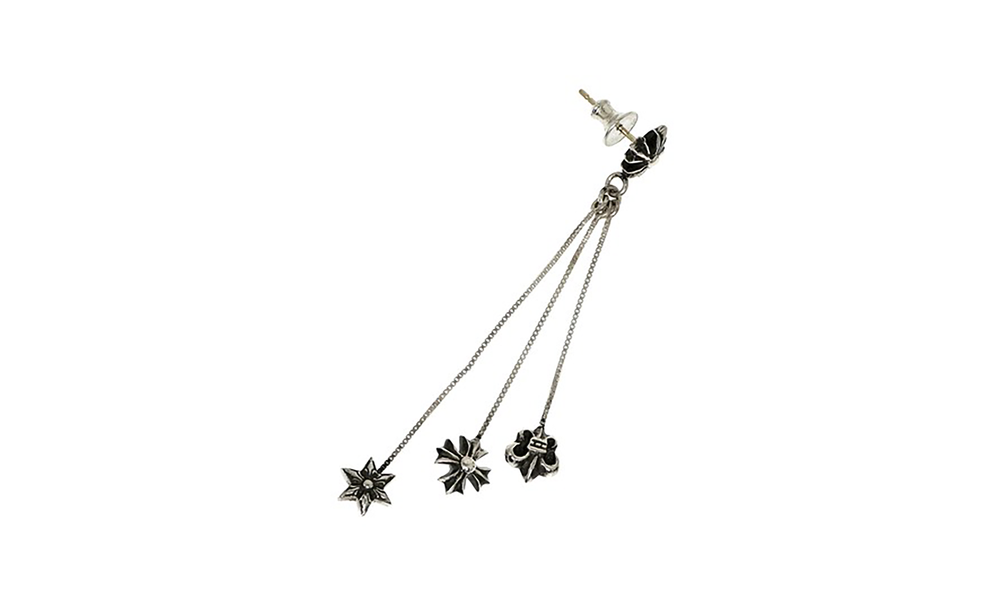 JoJo 3 Drop Earring "Single Earring - Silver" CHRM0668