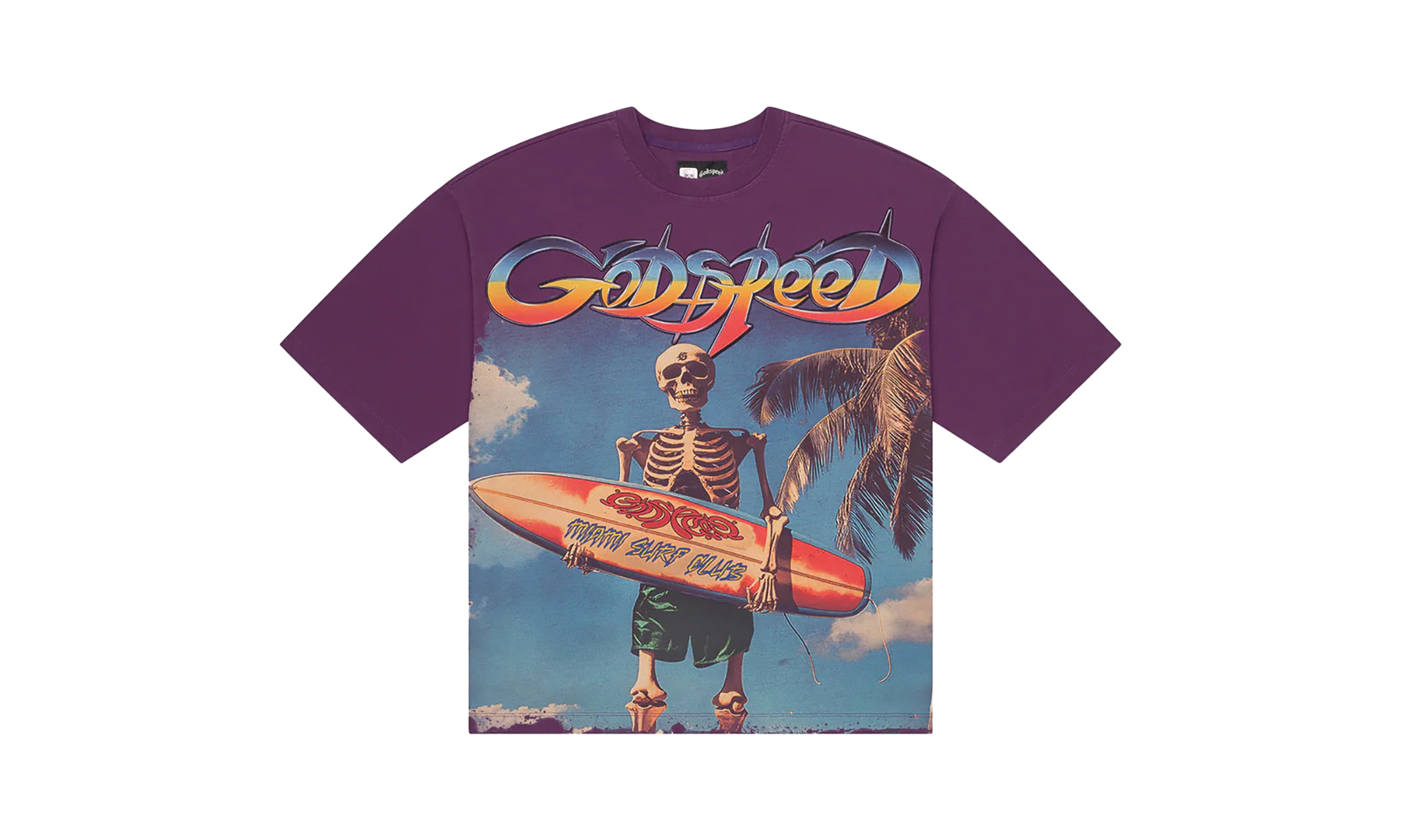 Miami Surf Club T-Shirt "Purple" GS TEE 73185 K7L