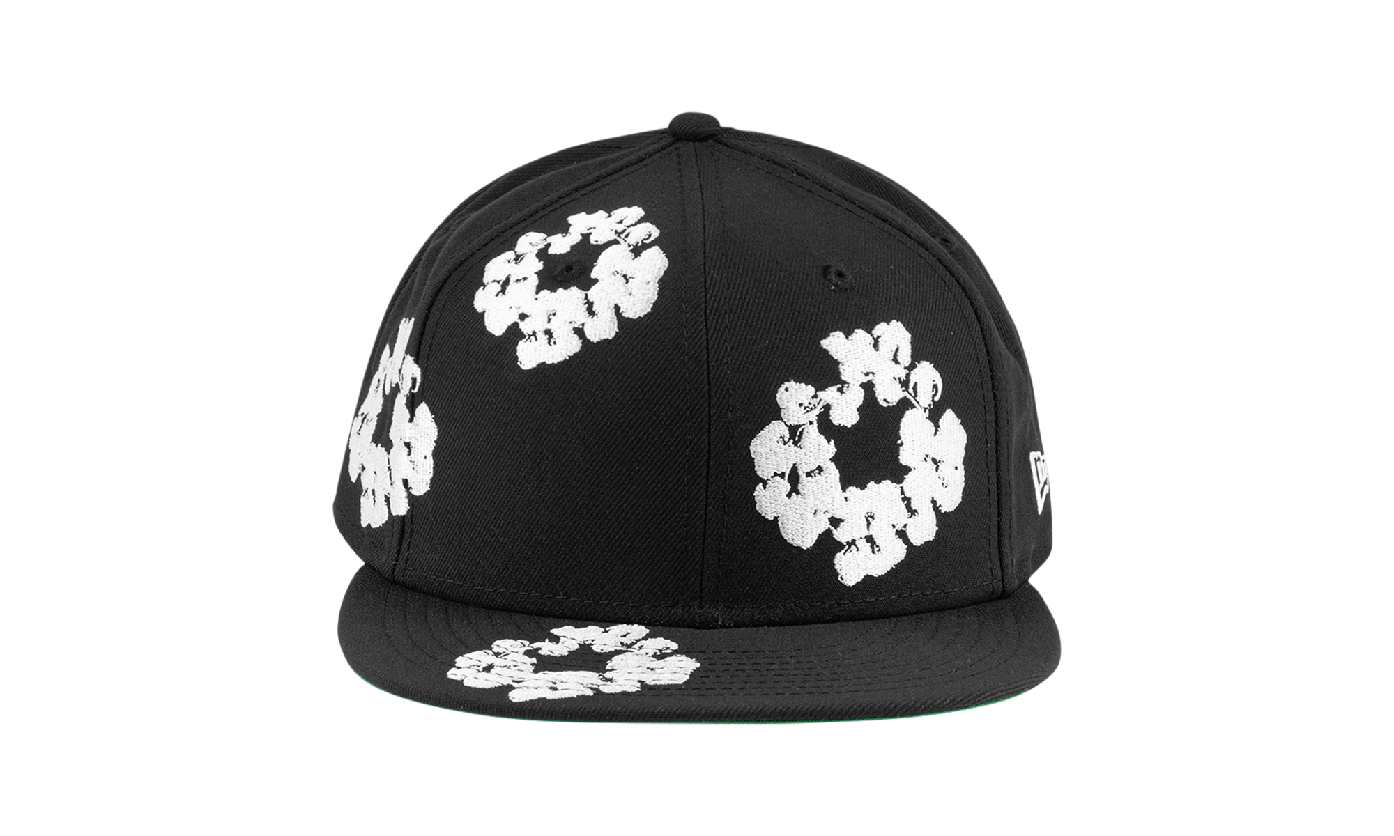 New Era Cotton Wreath 59/50 Cap "Black" DT22