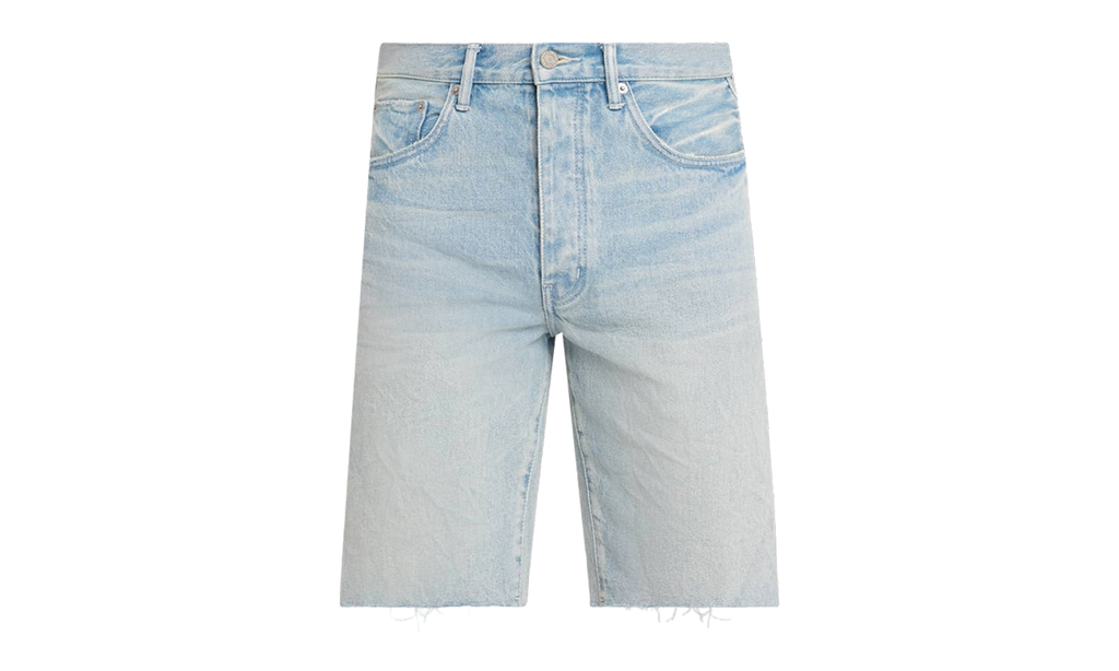 Vintage Slub Denim Shorts "Light Indigo" P059 VTLB226