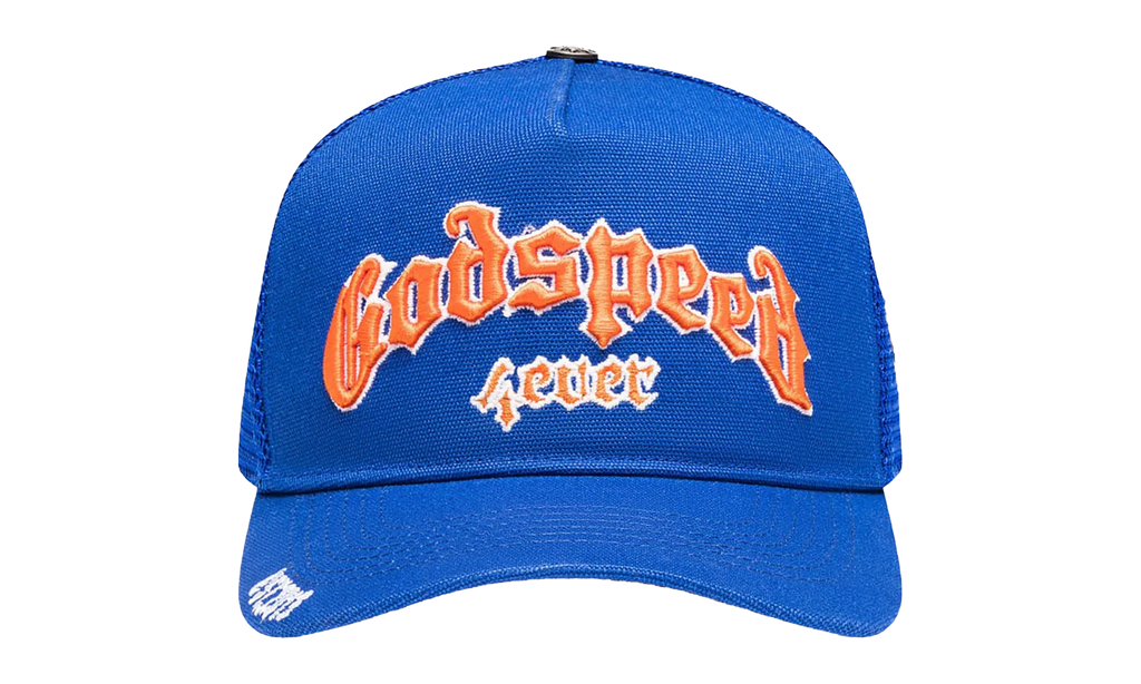 GS Forever Trucker Hat "Blue / Orange" GS098