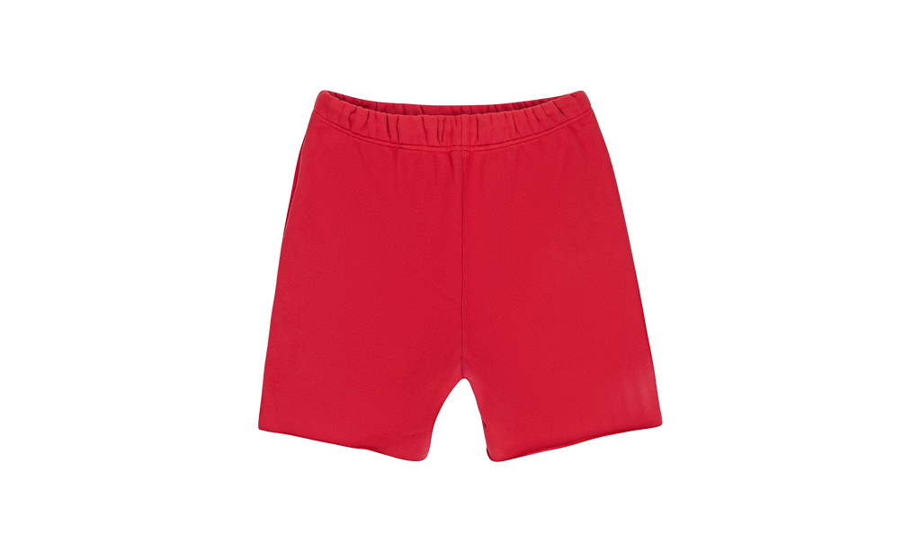 HEAVY FLEECE SHORT SHORTS "RED" PRP XBTM 0128