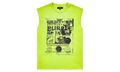 Good News Sleeveless Tee "Green" P103 TALC325