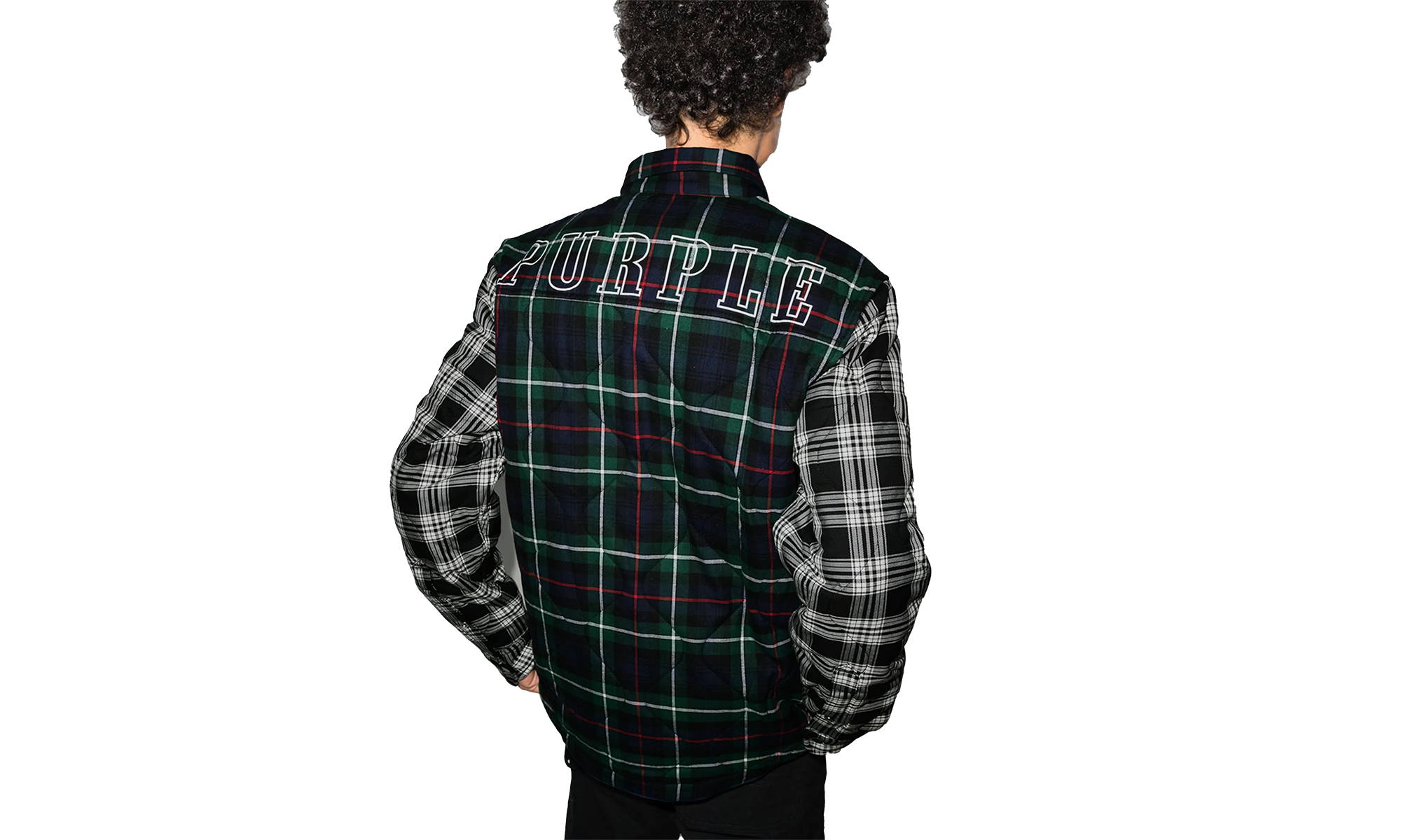 Quilted Plaid Shirt P313 QPGR122