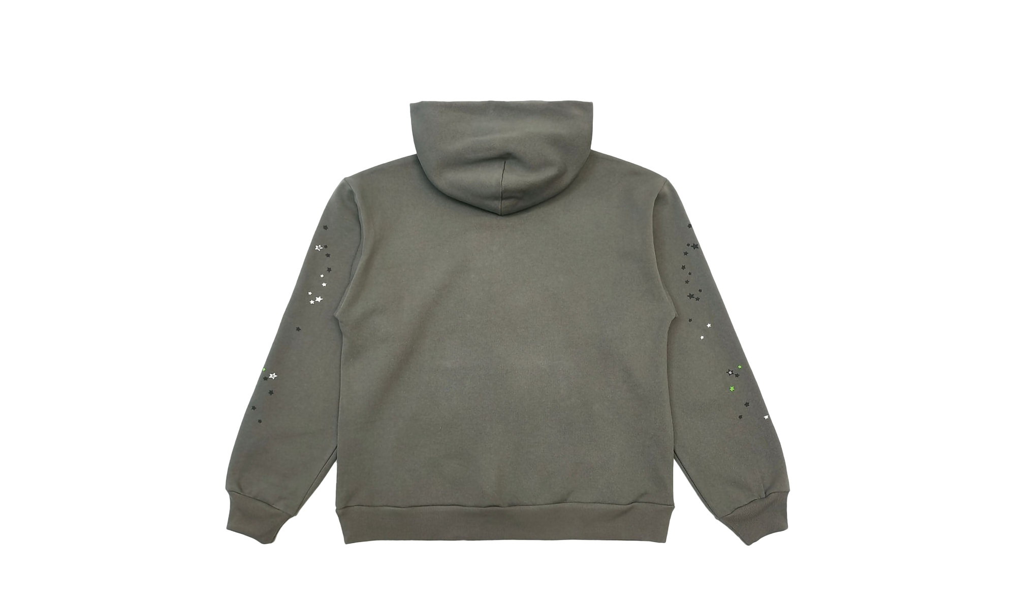 STAR WEB HOODIE & SWEATSHIRT "Grey, Green" SS26FW24GRY