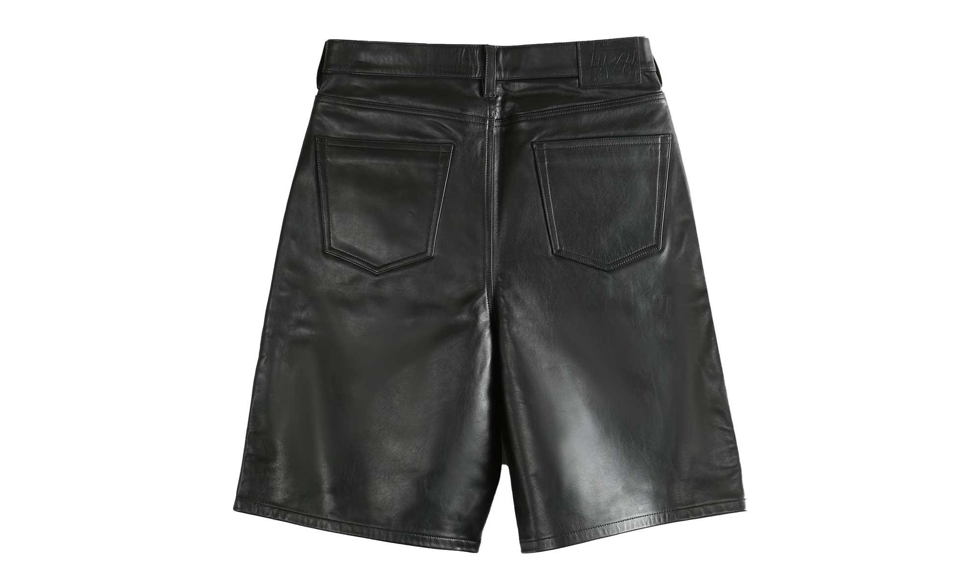 Big Ol Leather Shorts "BLAC BLACK" 112315 BLAC