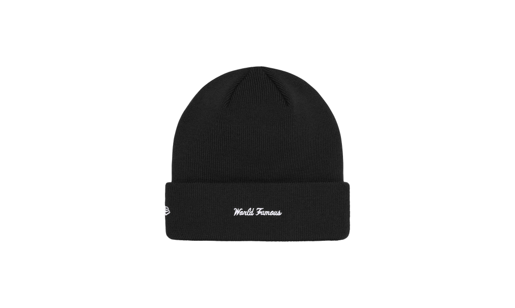 New Era® Box Logo Beanie "FW24 Black" SU938