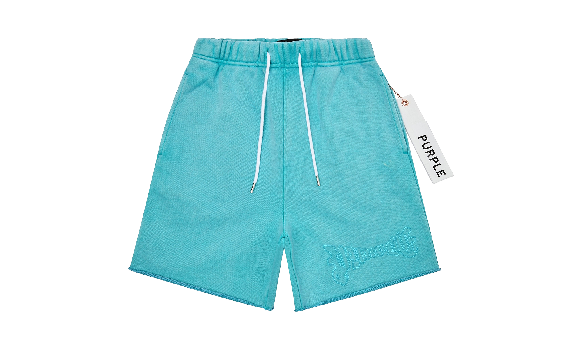 Arched Gothic Wordmark Sweatshort "Green" P446 HCAG225