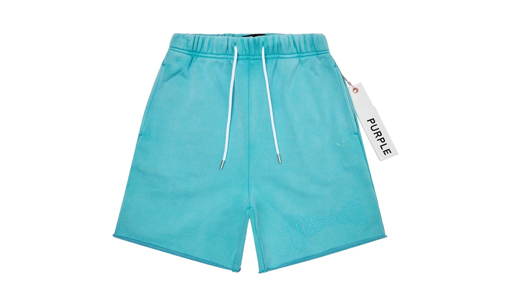 Arched Gothic Wordmark Sweatshort "Green" P446 HCAG225