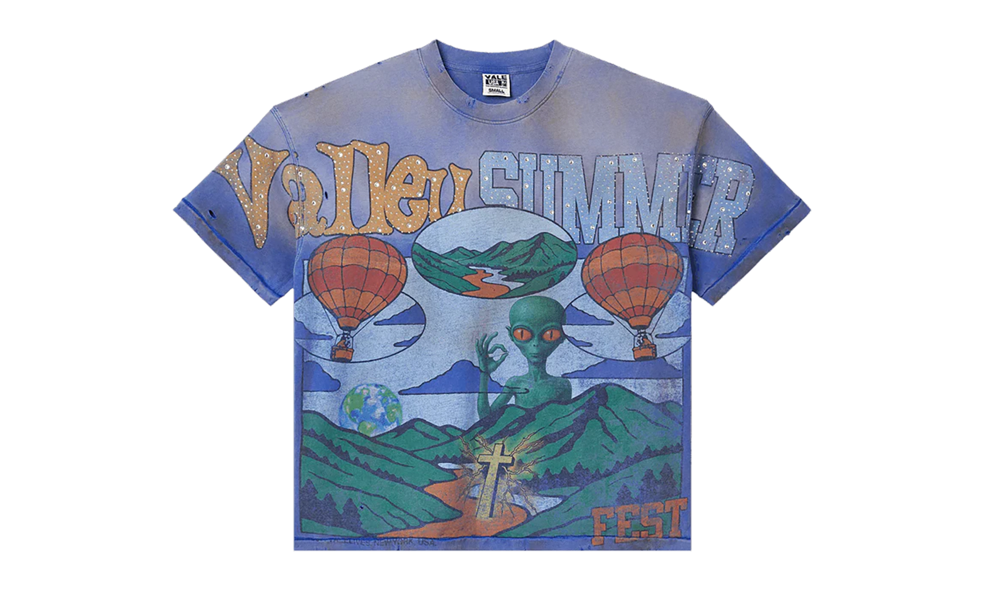 Summer Slam Tee "Blue" VALE 07 002 SST BL