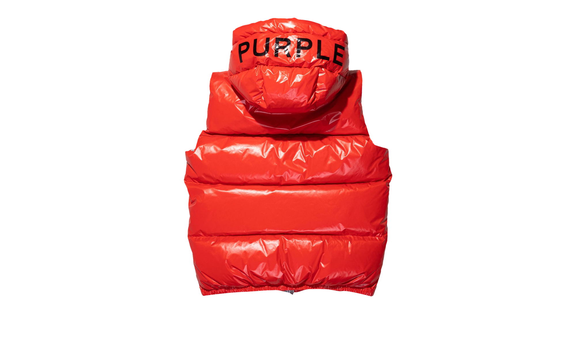 NYLON PUFFER VEST "Red" P623 PRDV423
