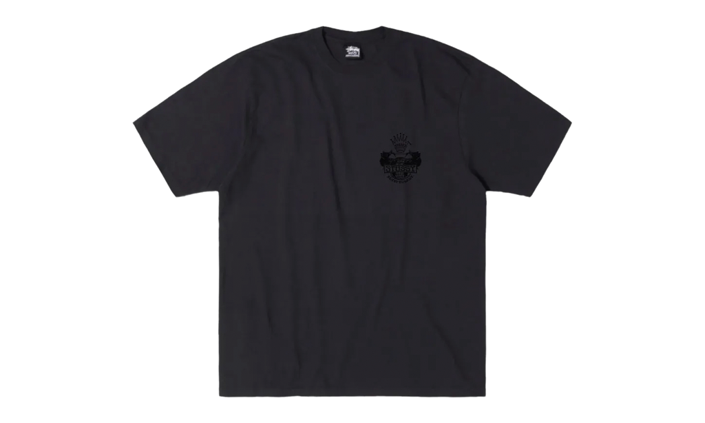 Built To Last Pig Dyed Tee "FADED BLACK" 1905125 FBLA
