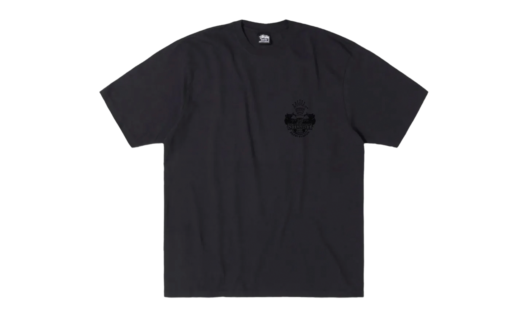 Built To Last Pig Dyed Tee "FADED BLACK" 1905125 FBLA