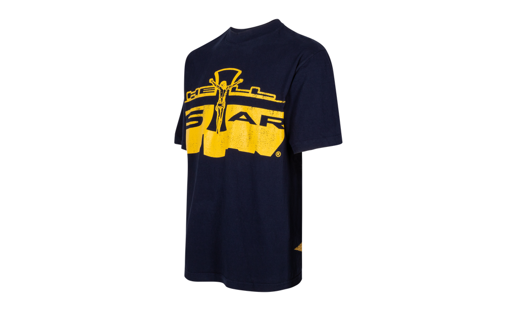 Jesus Emblem T-Shirt "Navy" HSR017