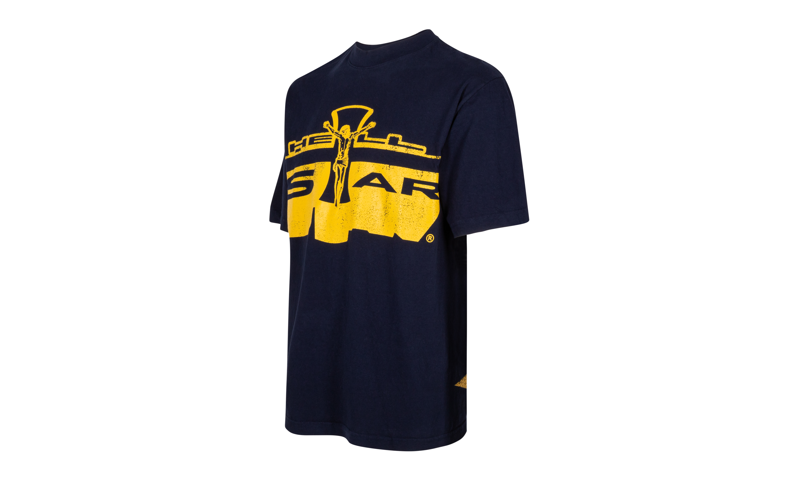 Jesus Emblem T-Shirt "Navy" HSR017