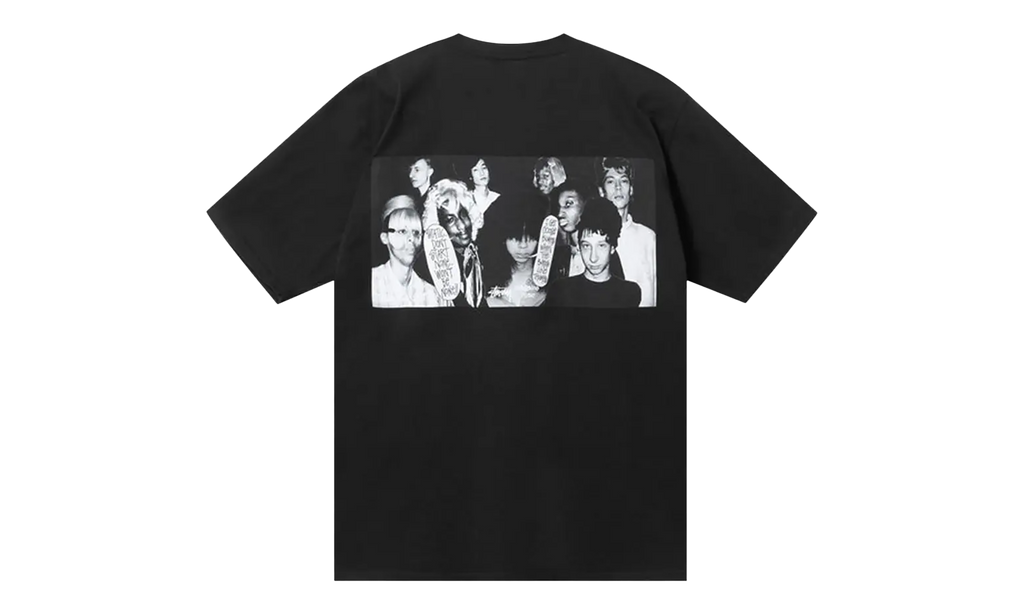 Martine Rose Collage Pigment Dyed Tee "Black" STUS310