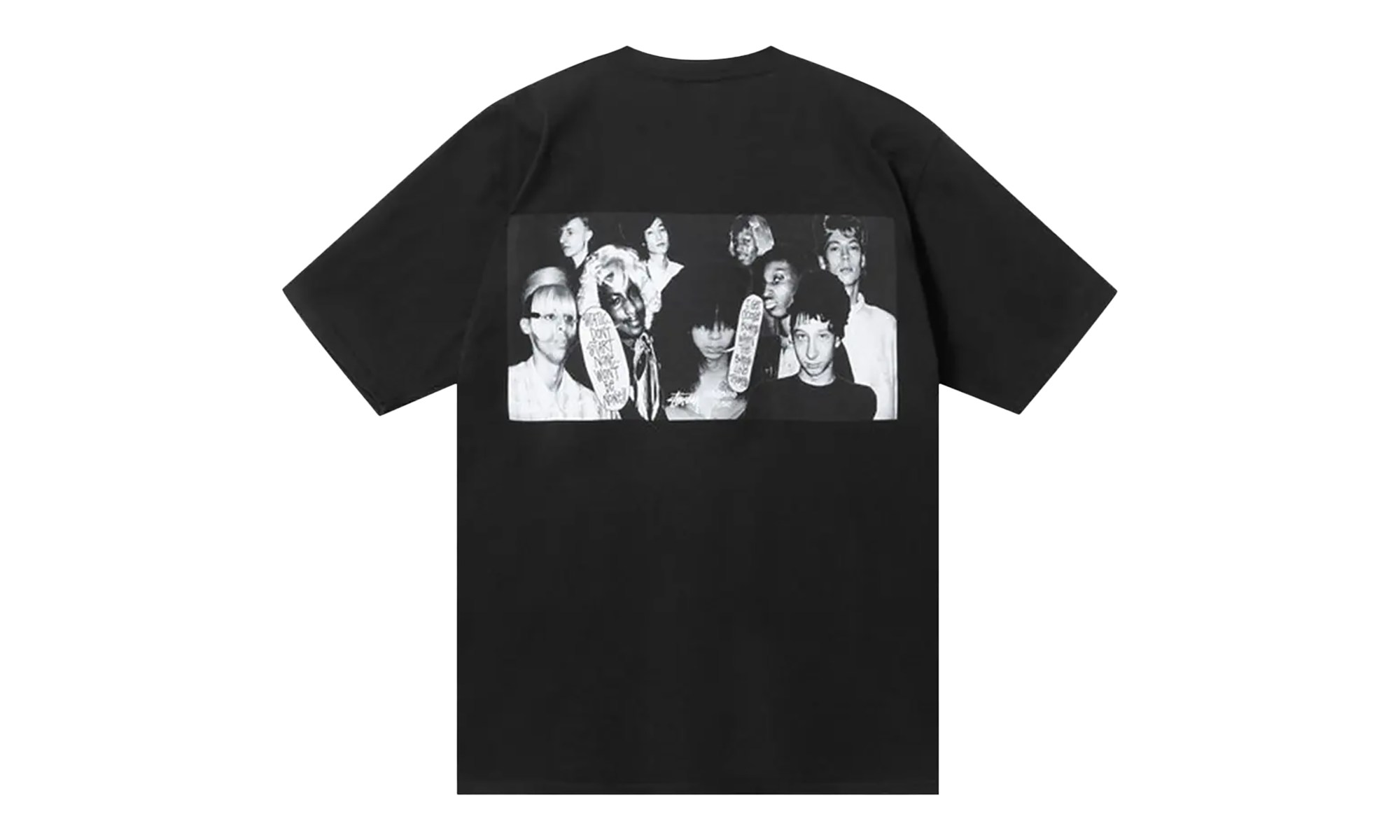 Martine Rose Collage Pigment Dyed Tee "Black" STUS310