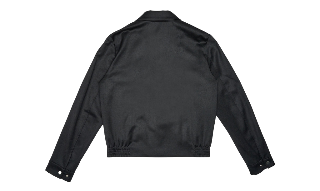 Double Pocket Zip Up Track Jacket "Black" PF23MTJ002 001
