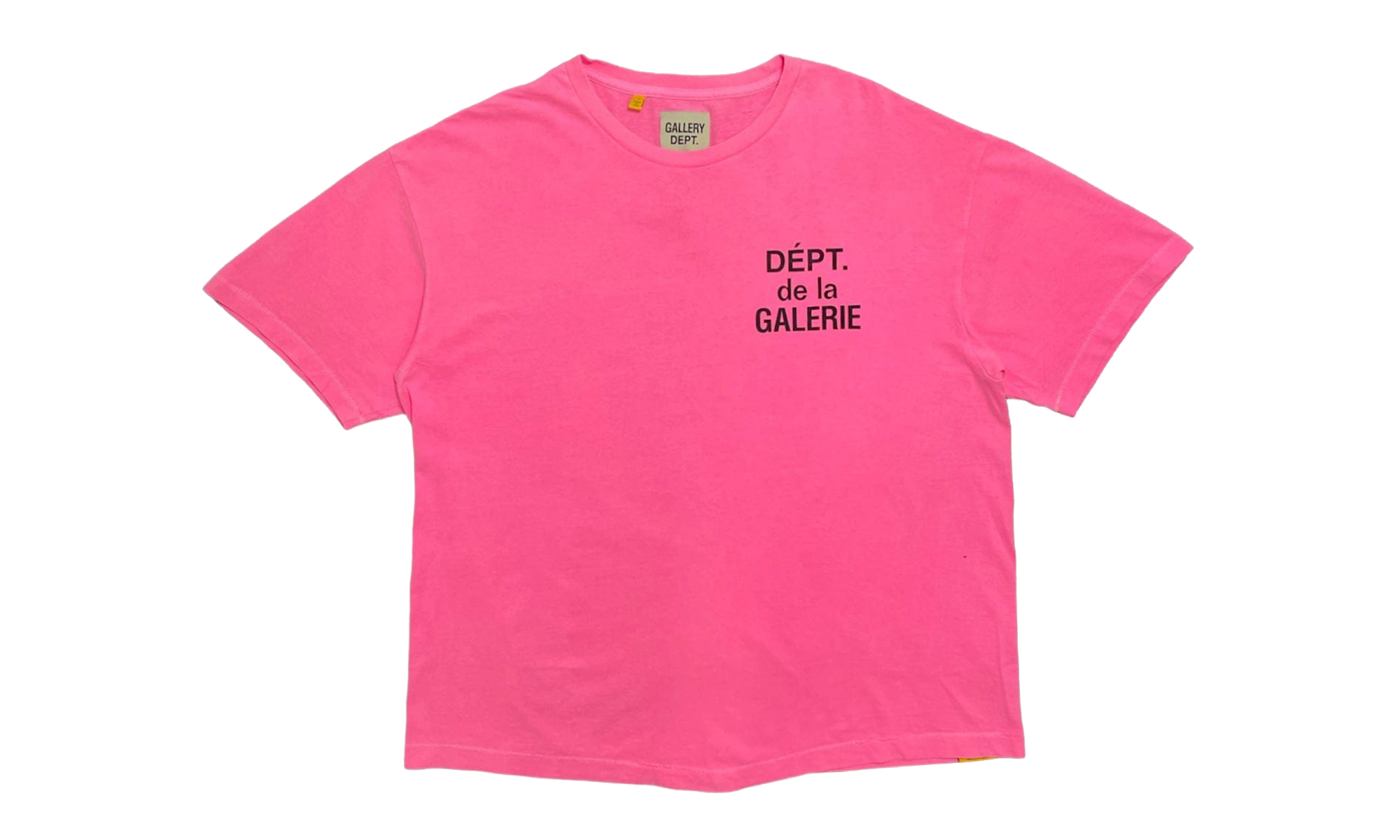 French Logo Short Sleeve Tee Shirt "Flo Pink" GDFLSSTSFP