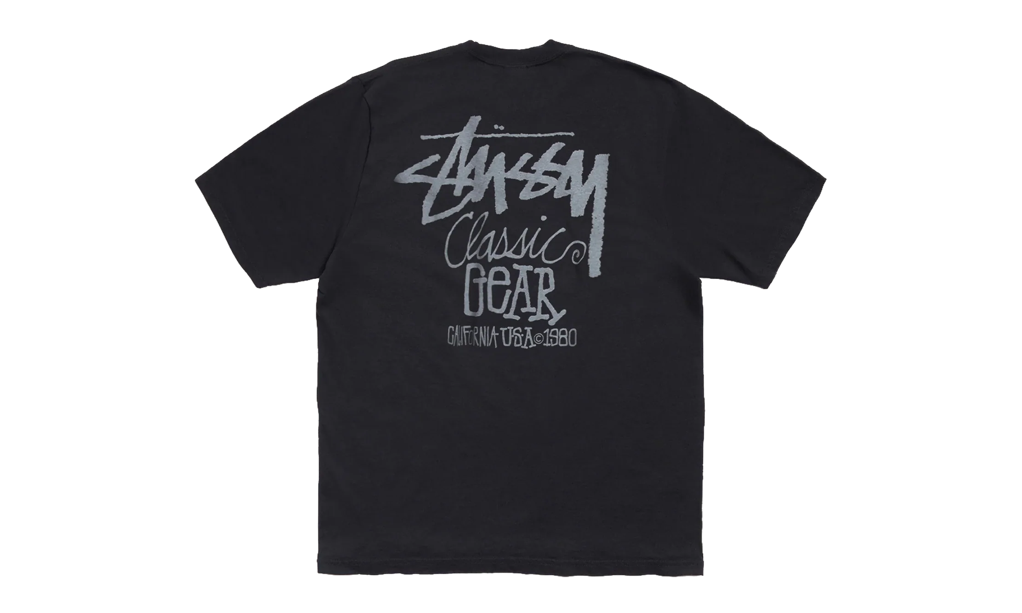 Classic Gear Pigment Dyed T-Shirt "Black" STUS361