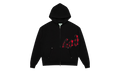 OG Logo Hoodie "Black Red Plaid" GS097