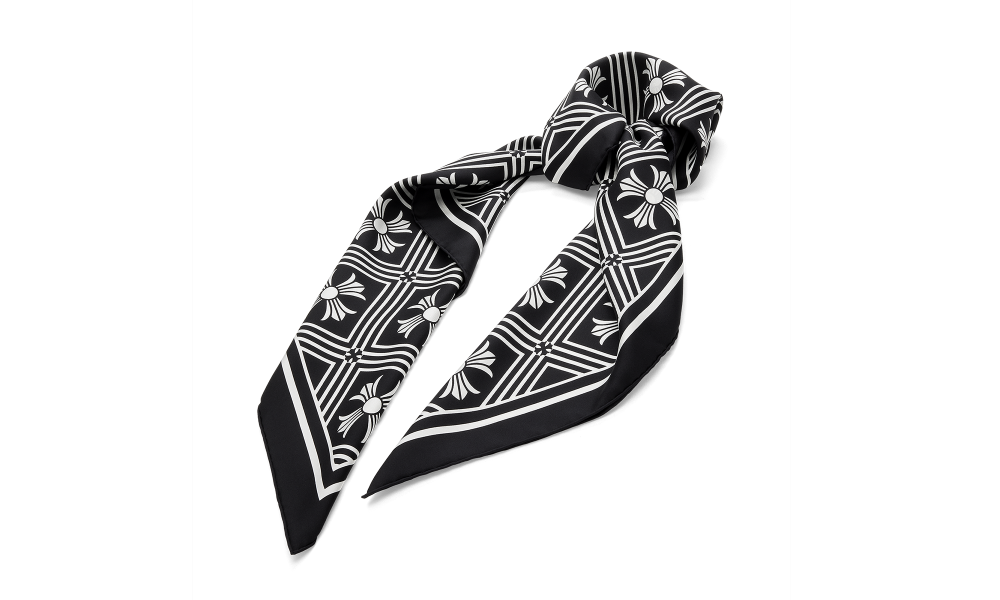MATH PLUS SCARF "Black / White" CHRM0754