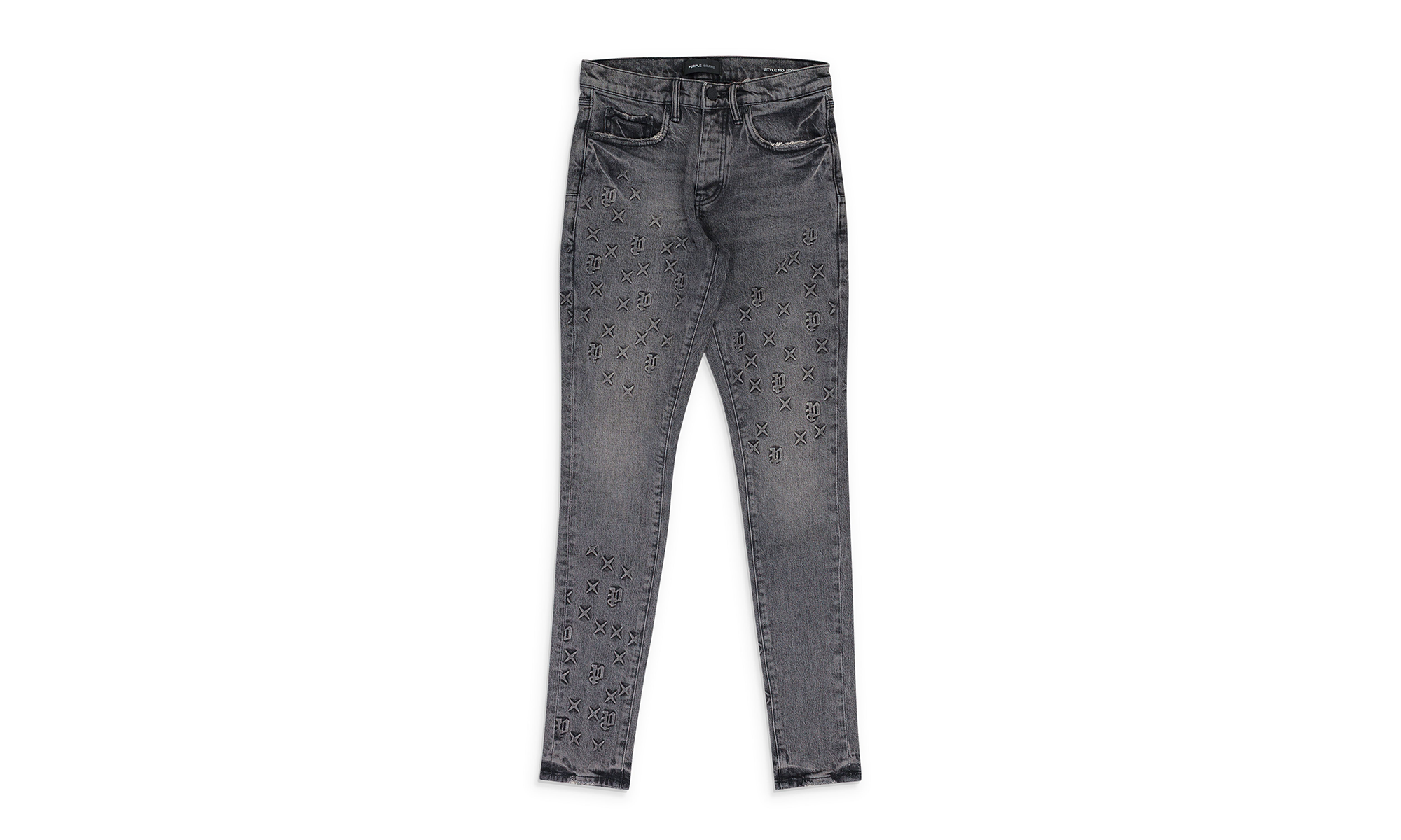 Embossed P001 Denim "Grey" PRPMJNS 0017