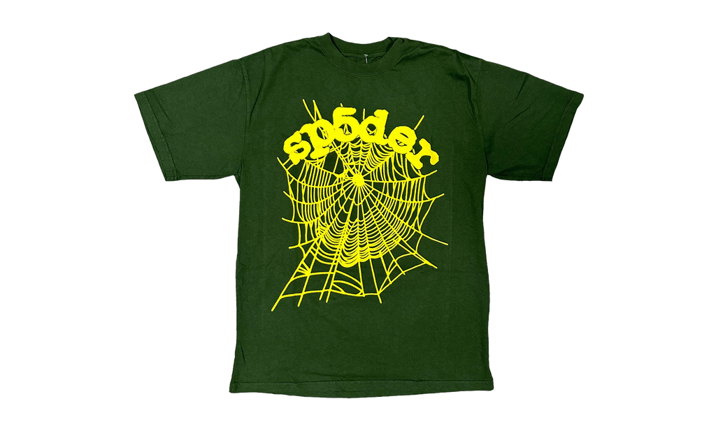 OG Web Tee "Green/Yellow" SP5der181