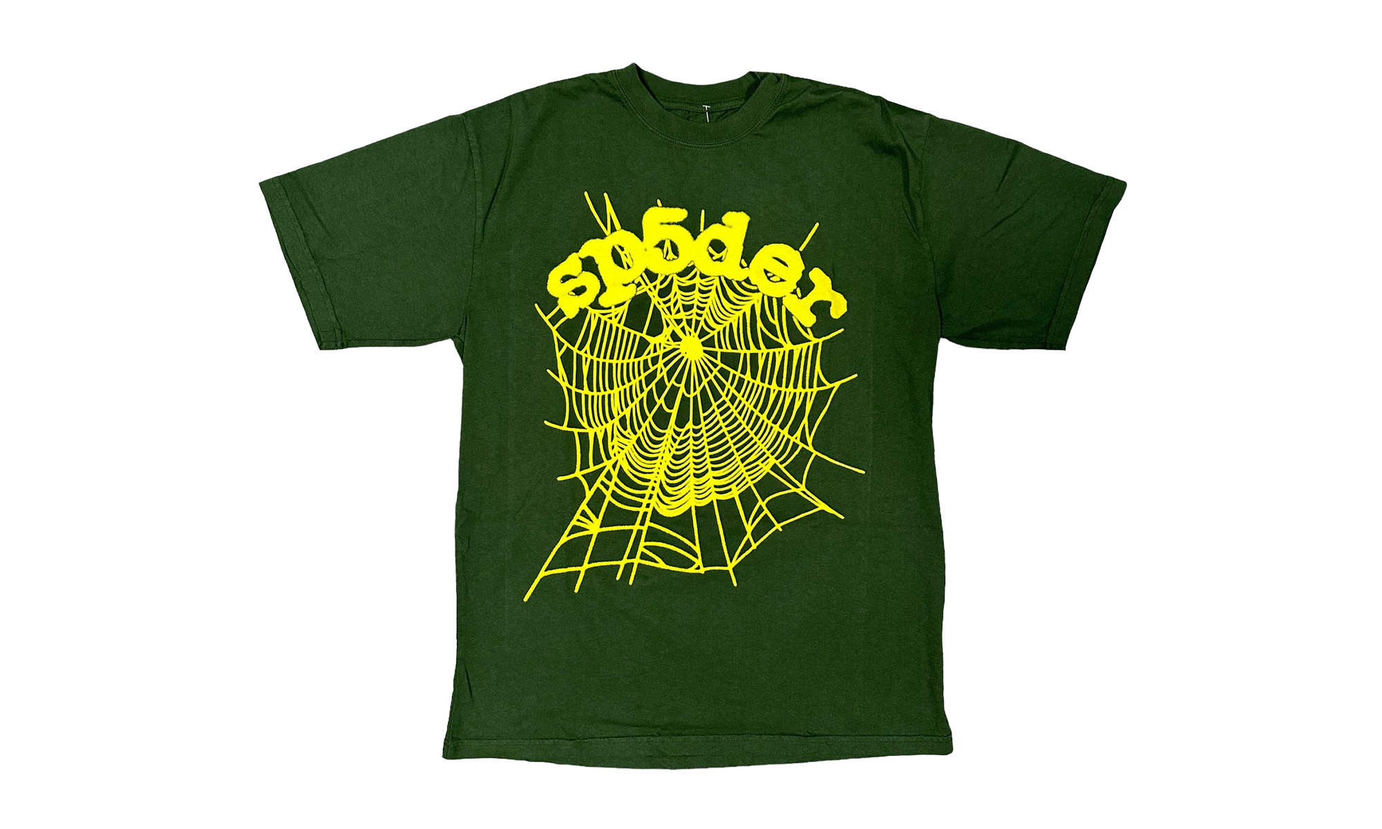 OG Web Tee "Green/Yellow" SP5der181