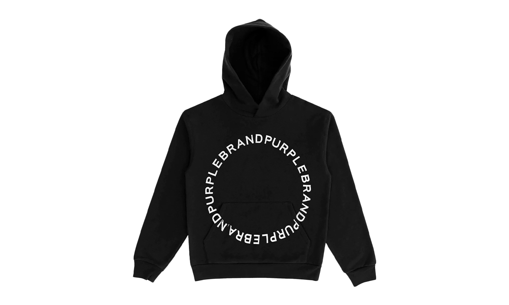 Circle Wordmark Pullover Hoodie 'Black' "Black" P401-HBBW124