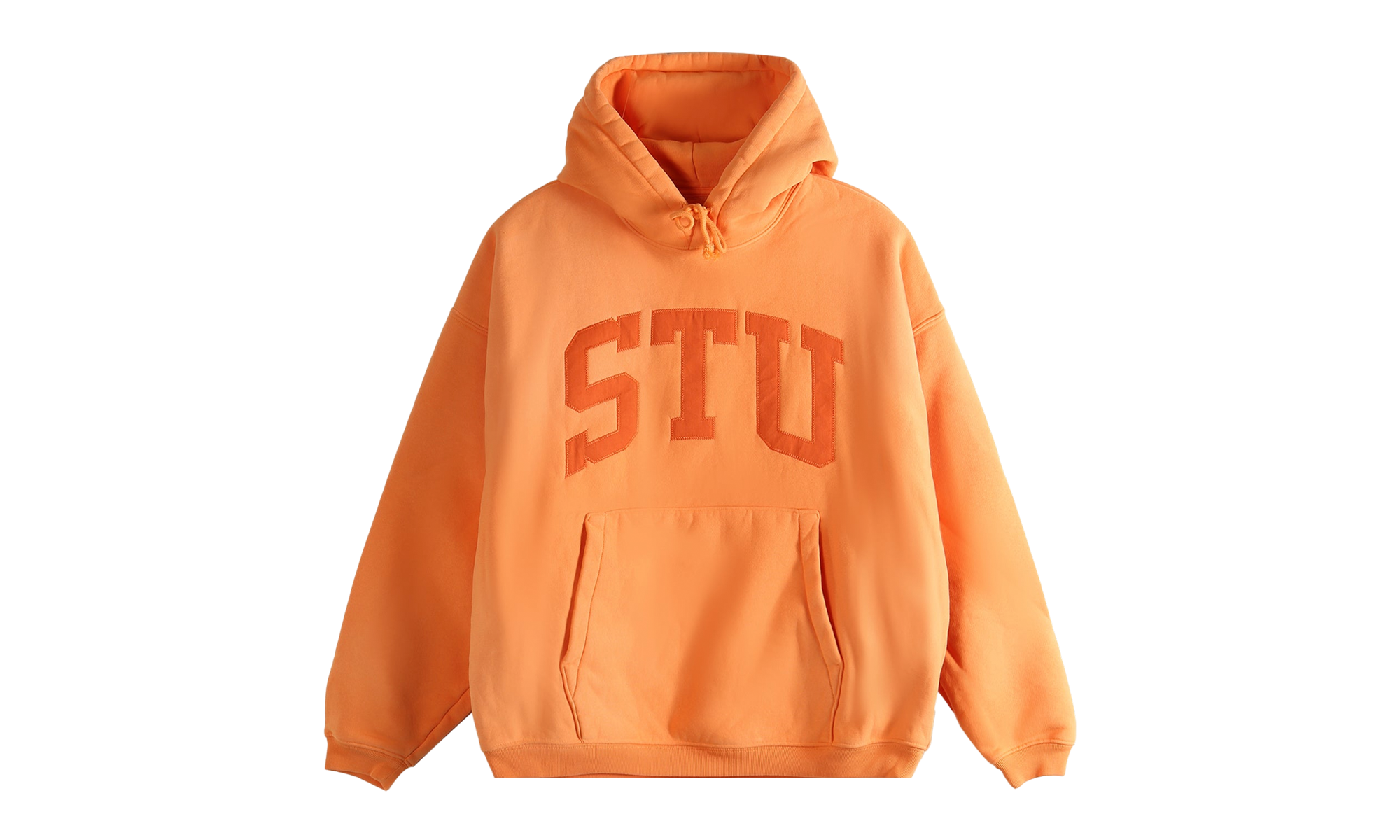 STU Applique Hoodie "ORAN ORANGE" 118578 ORAN