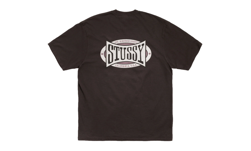 Champion Oval Pigment Dyed T-Shirt "Faded Black" STUS364