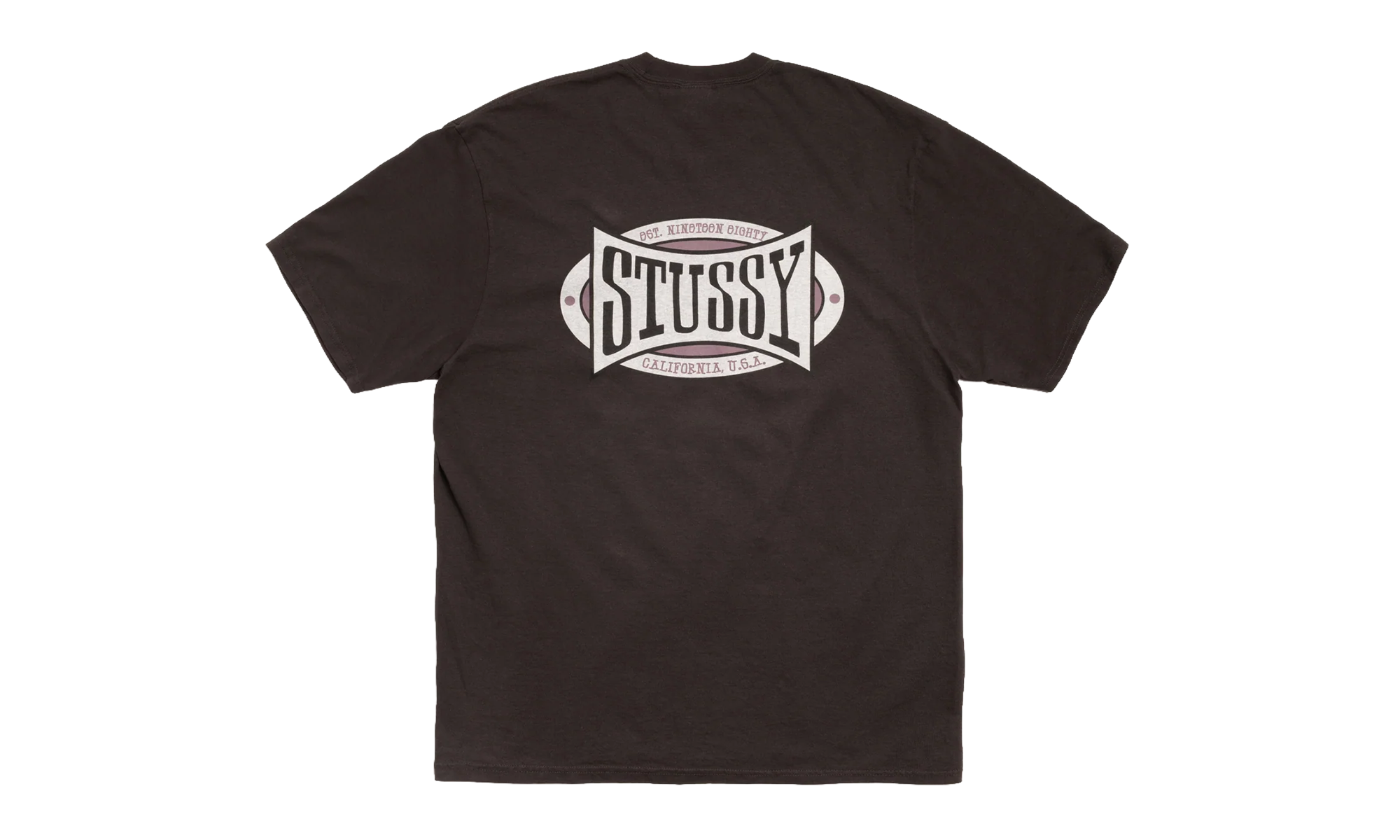 Champion Oval Pigment Dyed T-Shirt "Faded Black" STUS364