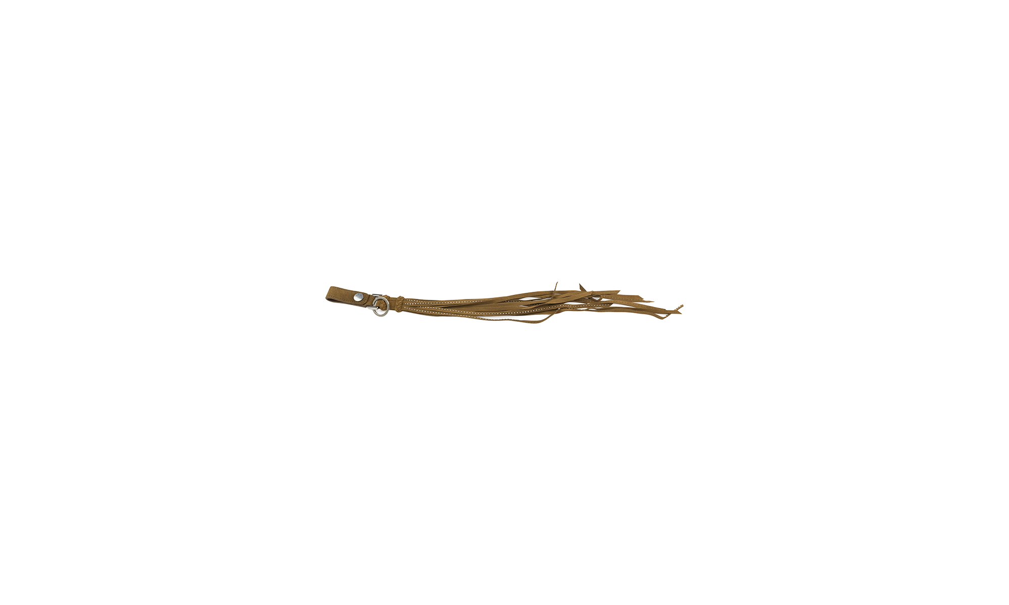 STD SUEDE LONG TASSEL KEYCHAIN "Brown" AKSUE LTABRN