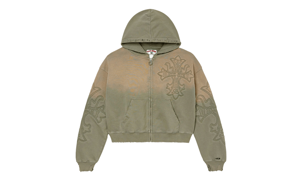 Vale Forever Carver Zip Up "Green'" VAL33