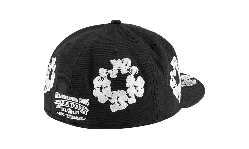 New Era Cotton Wreath 59/50 Cap "Black" DT22